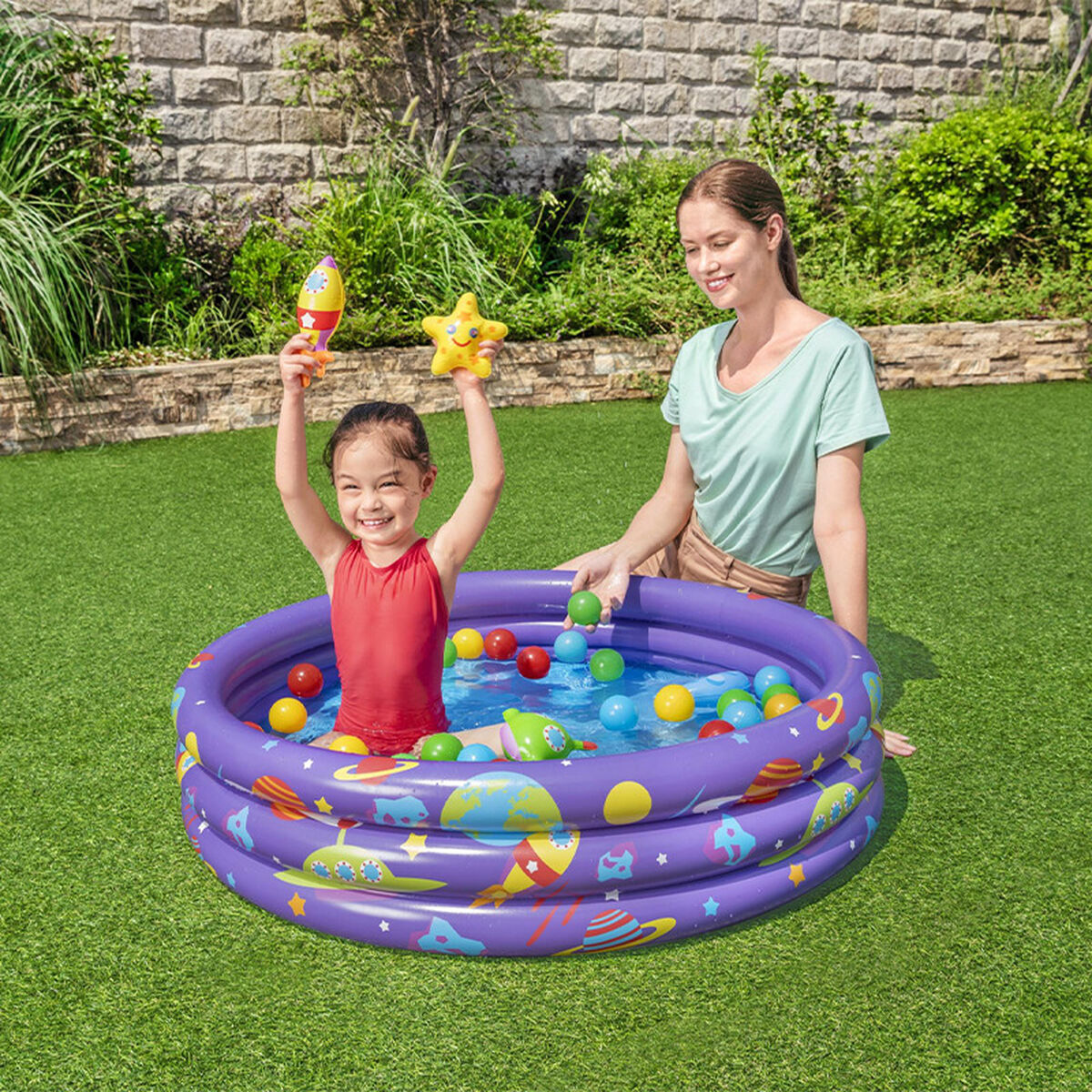 Baseins ar Bumbām Bestway 102 x 25 cm